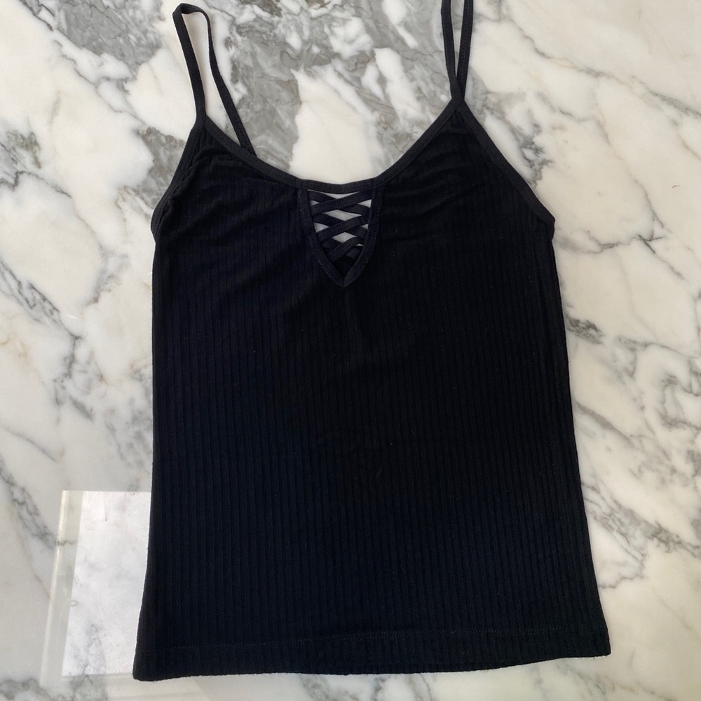 Pacsun Me to We Criss Cross Tank